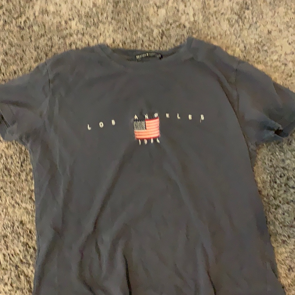 Brandy Melville Los Angeles 1984 tee shirt